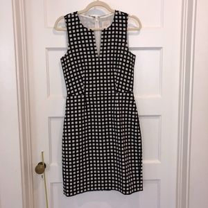 J Crew Split Neck Suiting Dress- Size 0